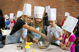 Cubs in Kitchen