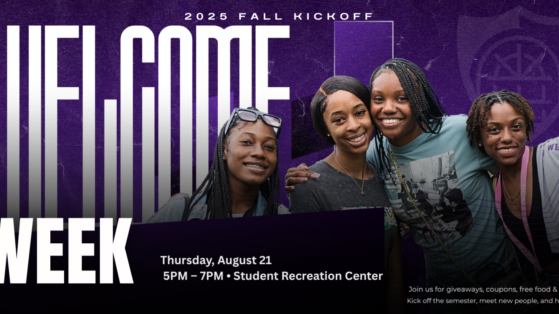 Welcome Week Flyer (1600 x 800 px)