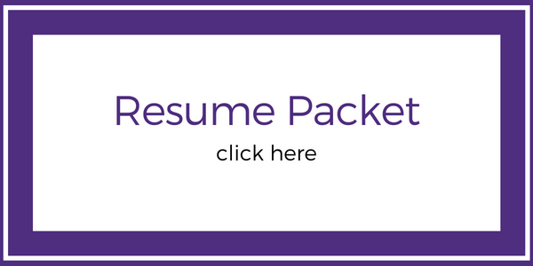 Packets – Resume, Cover Letter, LinkedIn