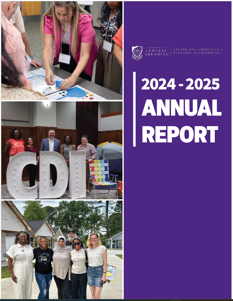 CCED annual report 2024 - 2025 cover.
