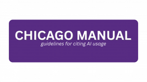 link to Chicago style guidelines for AI