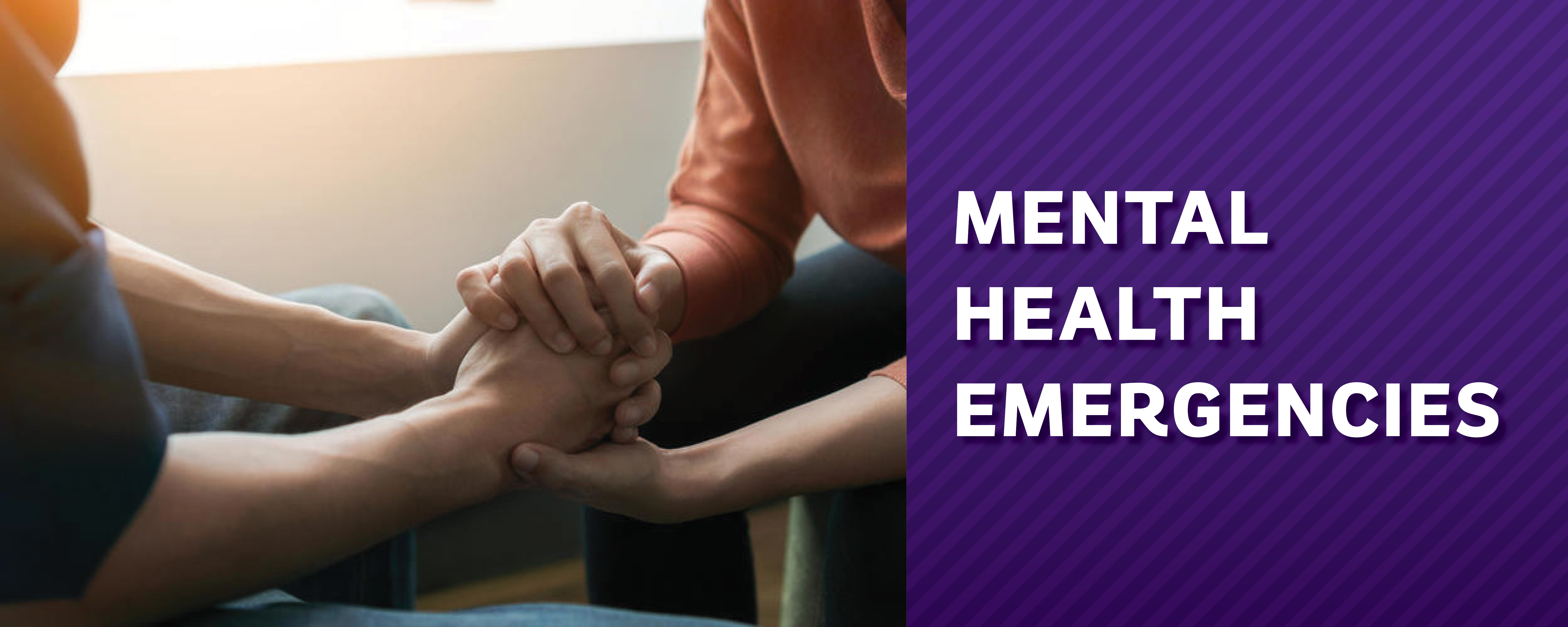 Mental Health Emergencies Header
