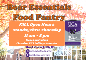 Pantry Open 11 - 5 Mon through Thursday