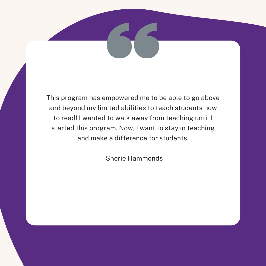 Sherie Hammonds Quote