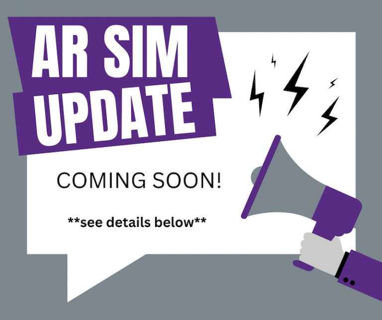 AR SIM Update