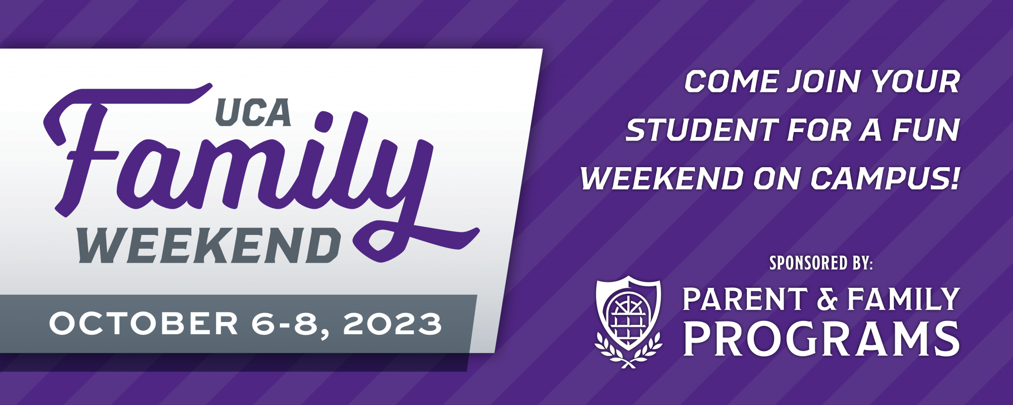 Family Weekend 2023 Save the Date3