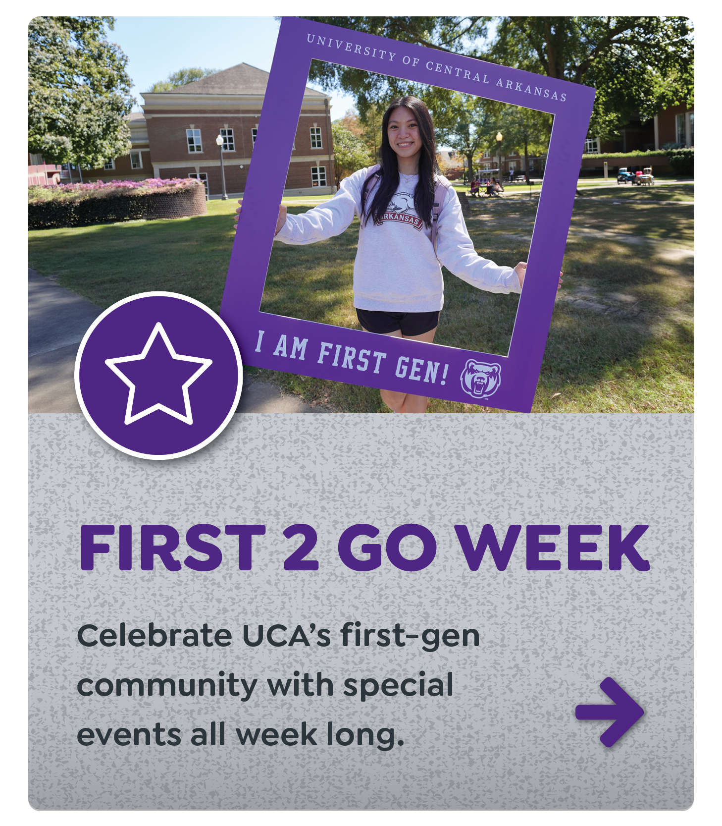 First 2 Go Week