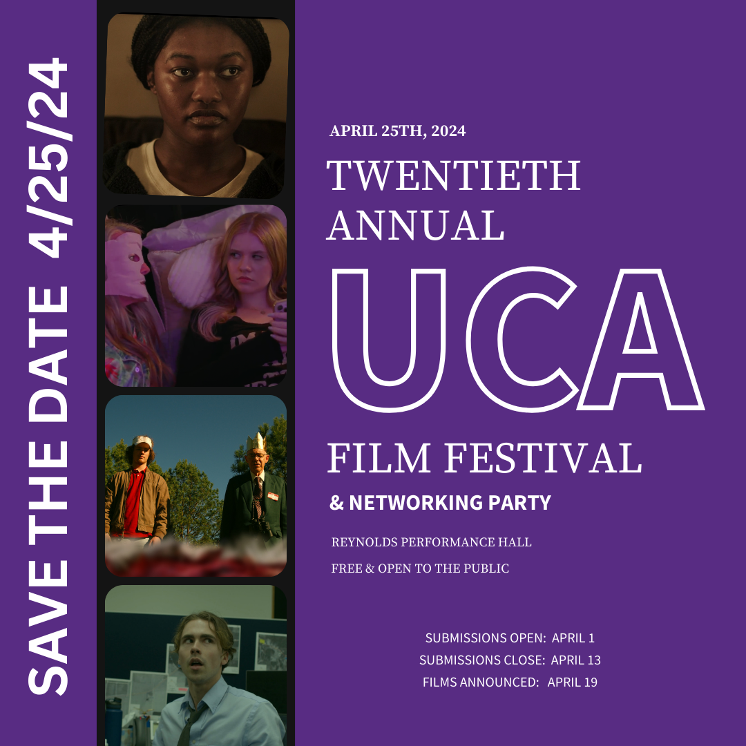 UCA Film Festival — Film, Theatre, and Creative Writing