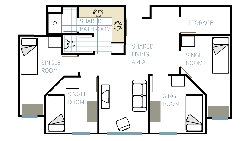 Farris suite floorplan