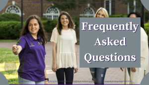 Image; link/button to Frequently asked questions page