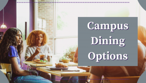 Image; link/button to Campus Dining Options page