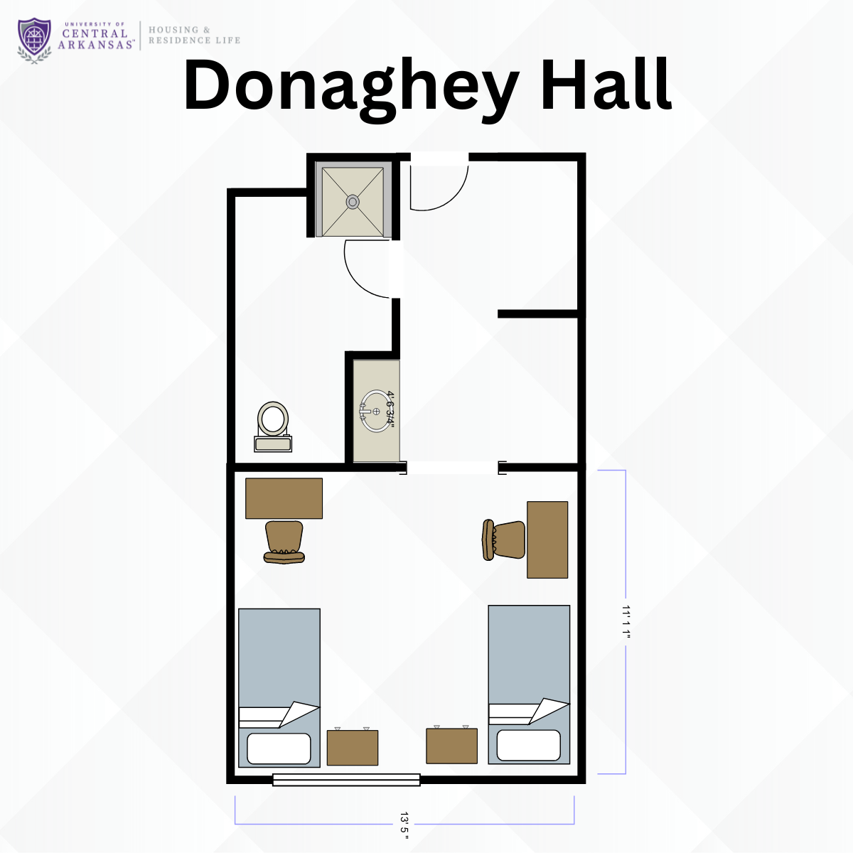 Donaghey Hall Floor Plan