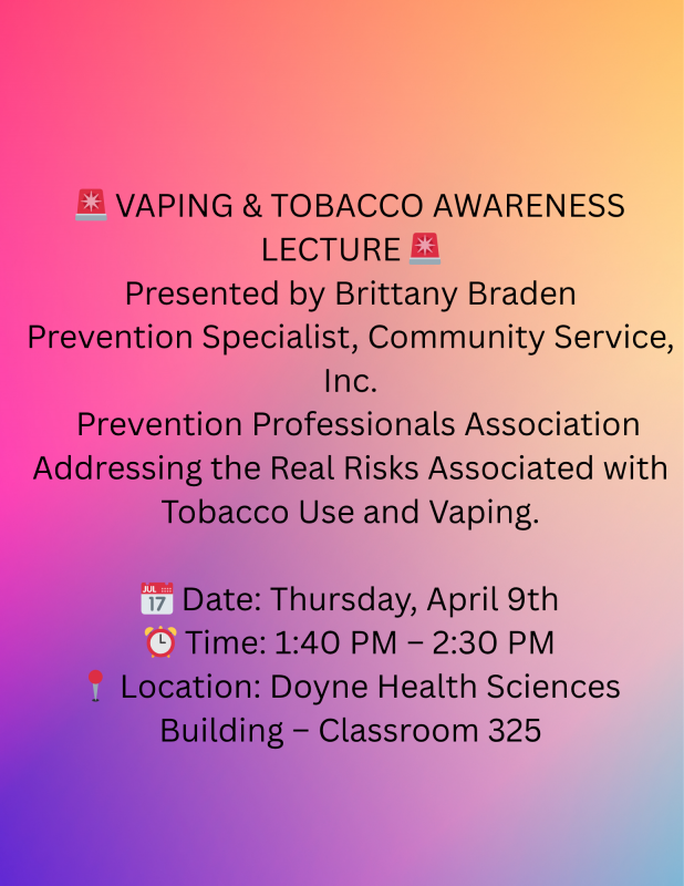 Vaping Town Hall