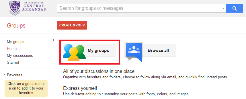 mygroups