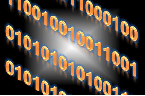 Image of binary numbers