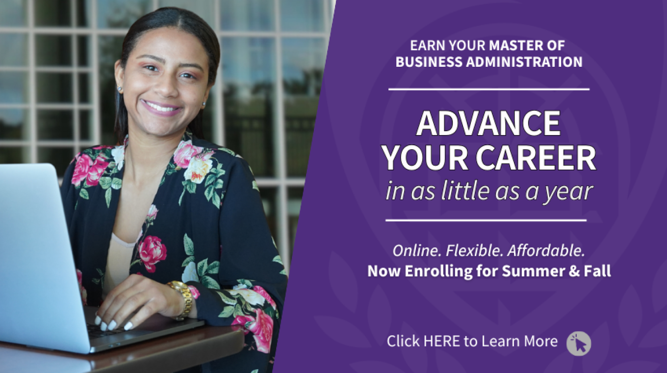 Advance your career in as little as a year with our MBA from UCA!