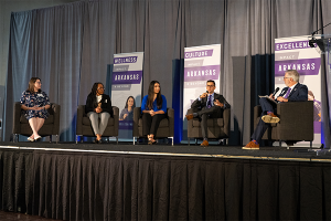 Panel at the 2022 Scholarship Reception