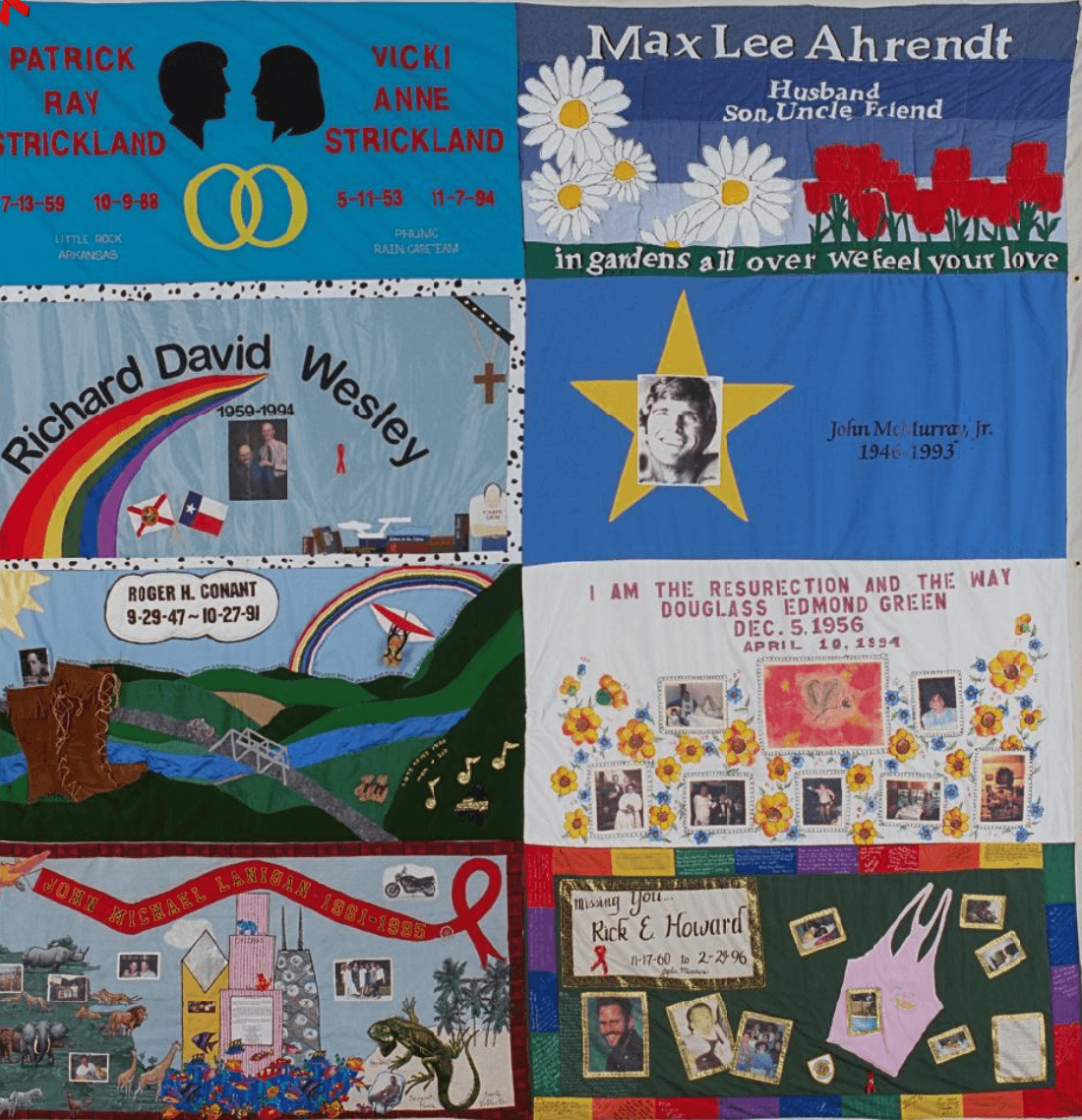 "The AIDS Memorial Quilt"