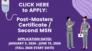 Post Masters/2nd MSN Application 2026