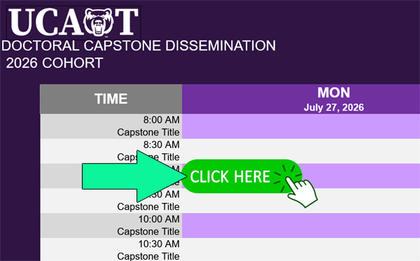 Dissemination Schedule
