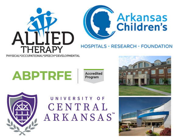 collage of logos, PT Center, Children's Hospital