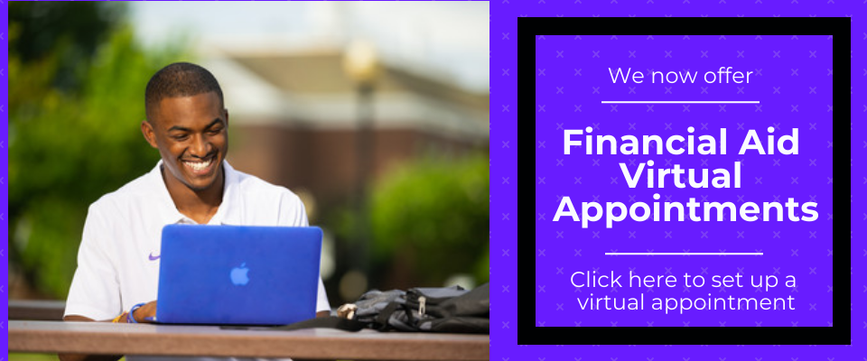 Set up a Financial Aid Virtual Appointment