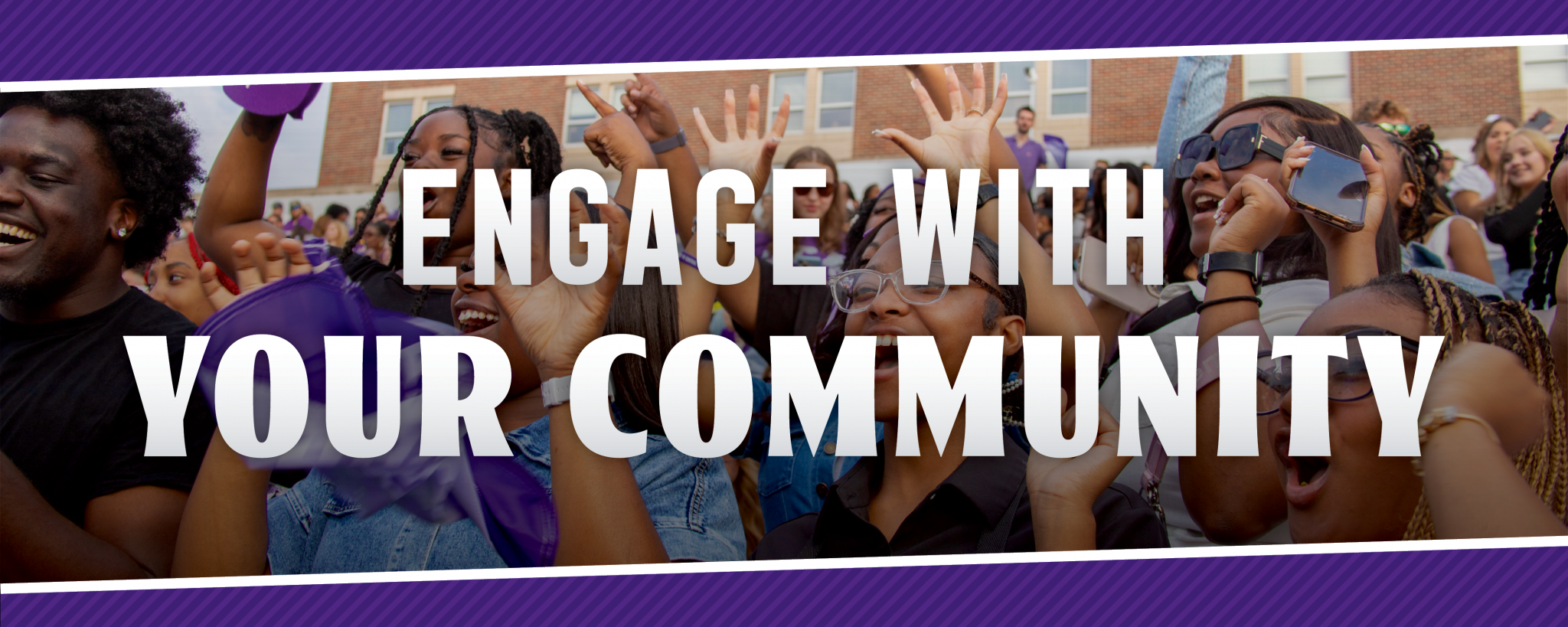 Engage With Your Community Web Banner