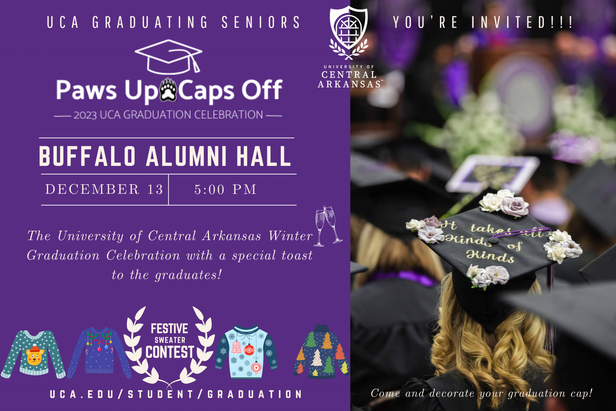 UCA Graduation Party — Division of Student Affairs