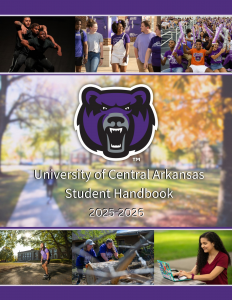 Cover of the 2025-26 Student Handbook
