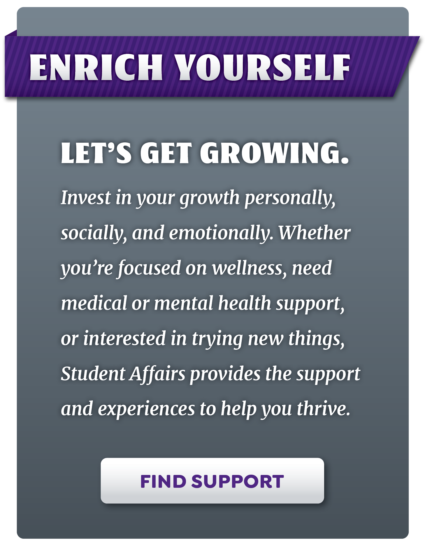 Enrich Yourself