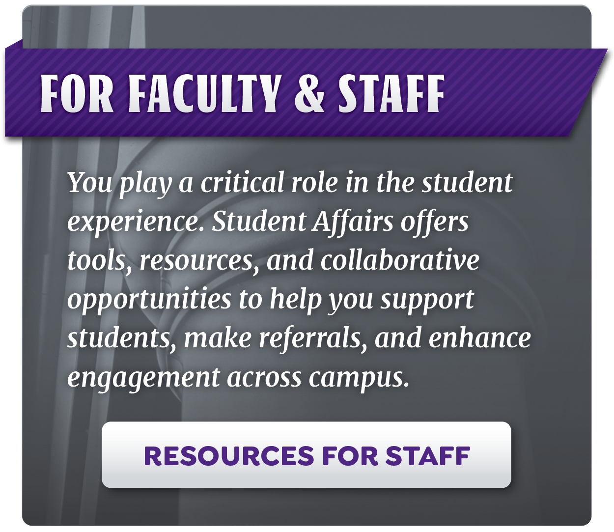 Resources for Staff