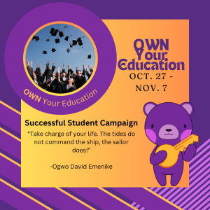 Own your education