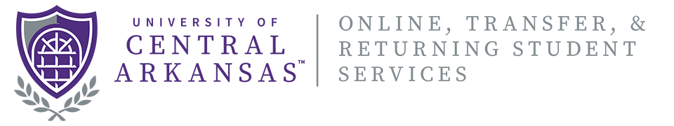 Online, Transfer, & Returning Student Services Logo